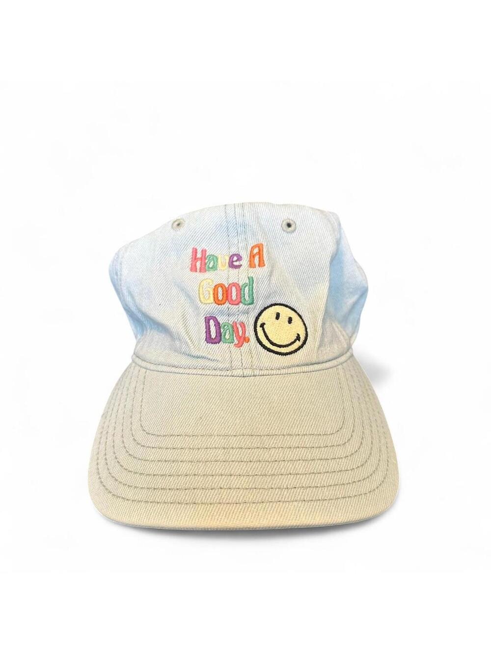 "Have A Good Day" Smiley Face Cap